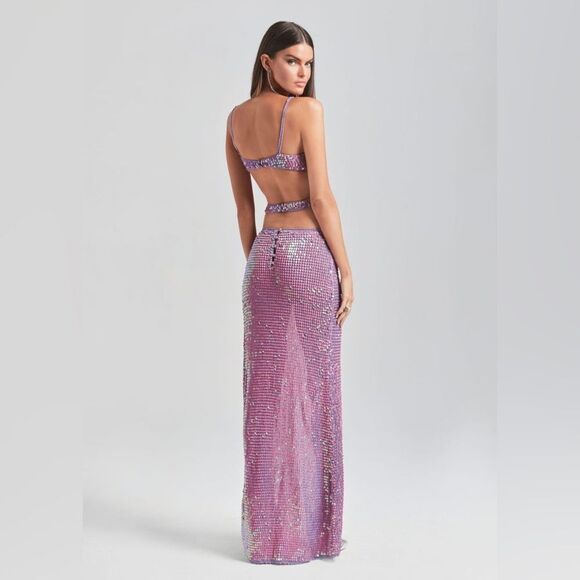 Retrofete Coco Crochet Dress M/L NWT - Picture 5 of 13